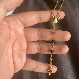 14k GP rosary